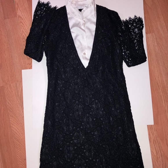 Sandro Paris Vintage Lace Dress - Picture 2 of 7